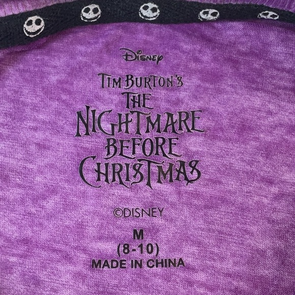 Disney The Nightmare Before Christmas Women's‎ Medium Sleepwear Top – Cozy & Fun - Picture 4 of 7